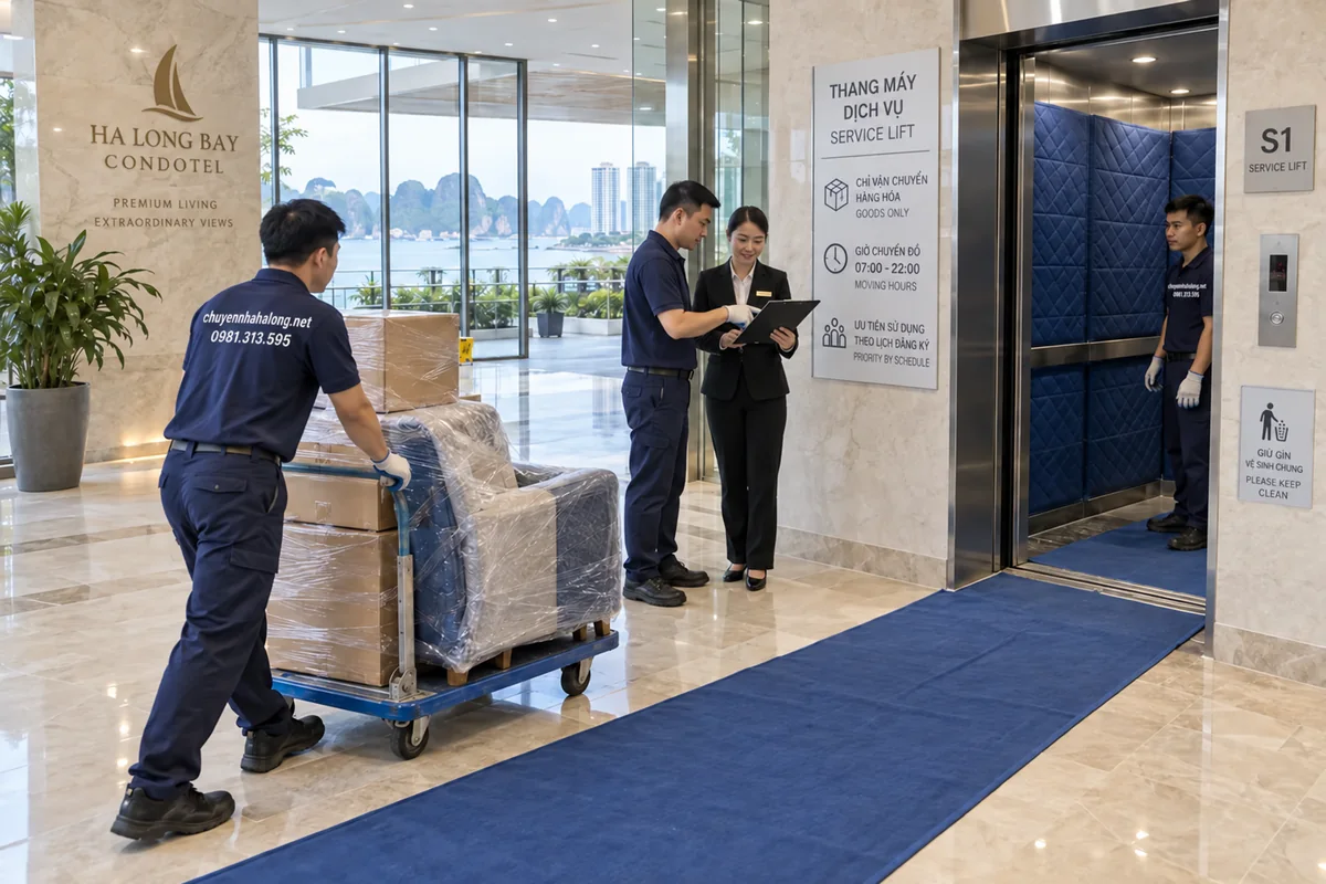 Chuyển đồ vào condotel Hạ Long: kinh nghiệm với Alacarte, Citadines