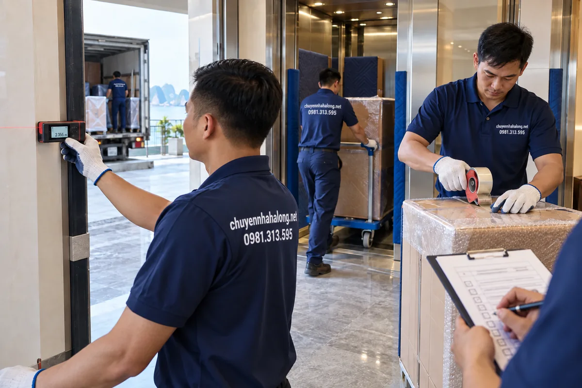 Quy trình chuyển đồ vào condotel qua 4 bước chuẩn xác
