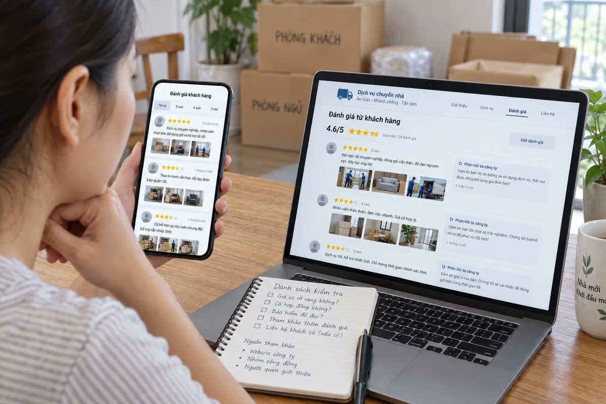 3. Đọc đánh giá của khách hàng cũ