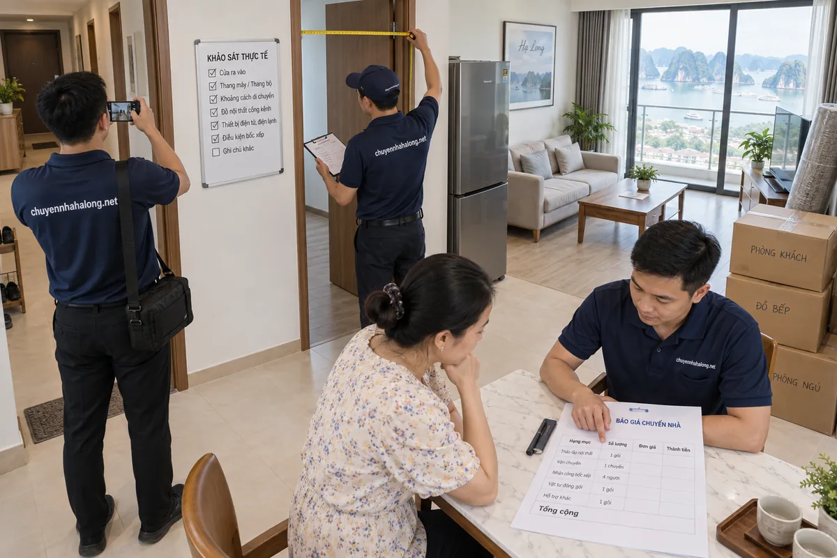 4. Yêu cầu khảo sát và báo giá chi tiết