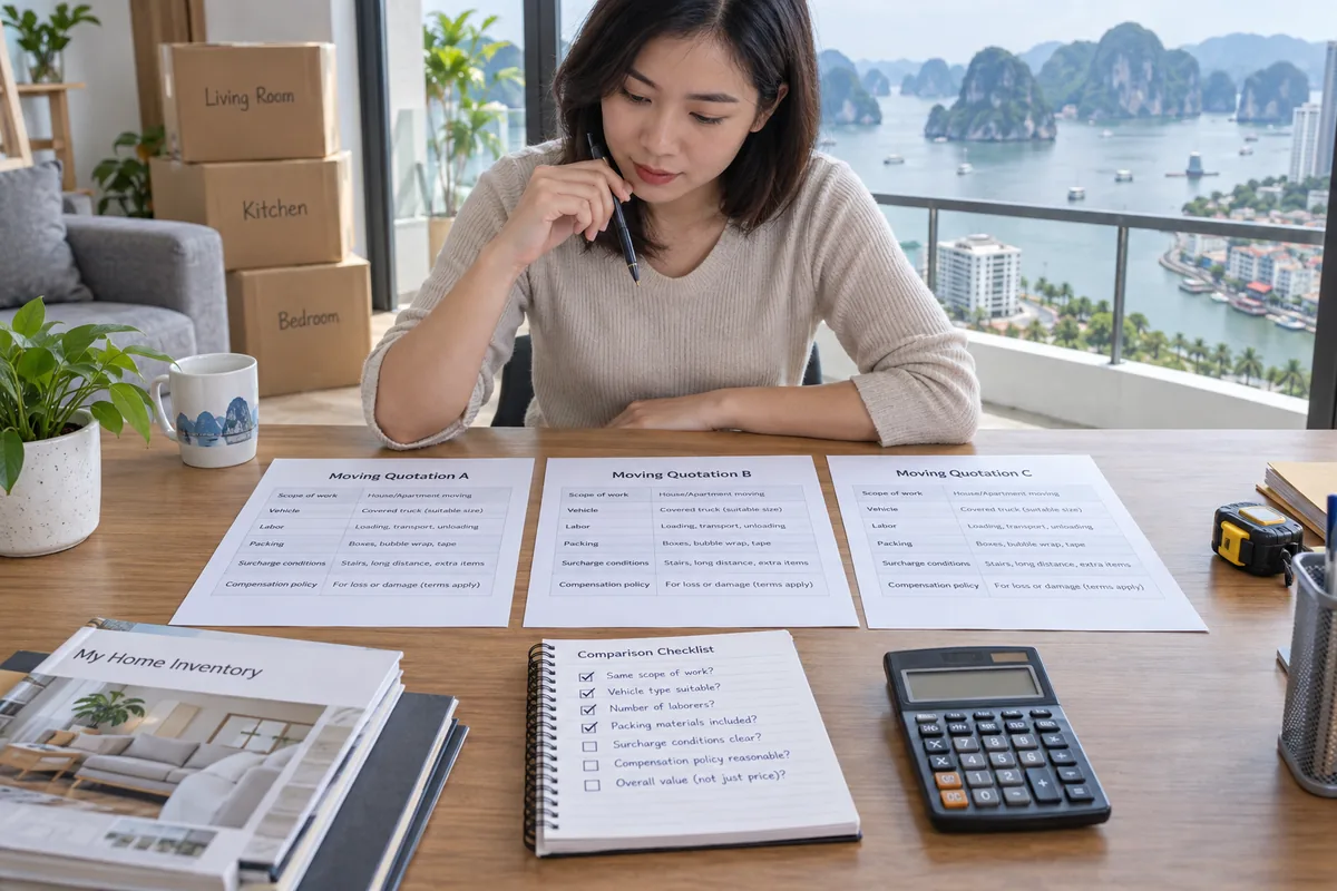 6. So sánh báo giá từ ít nhất 3 công ty