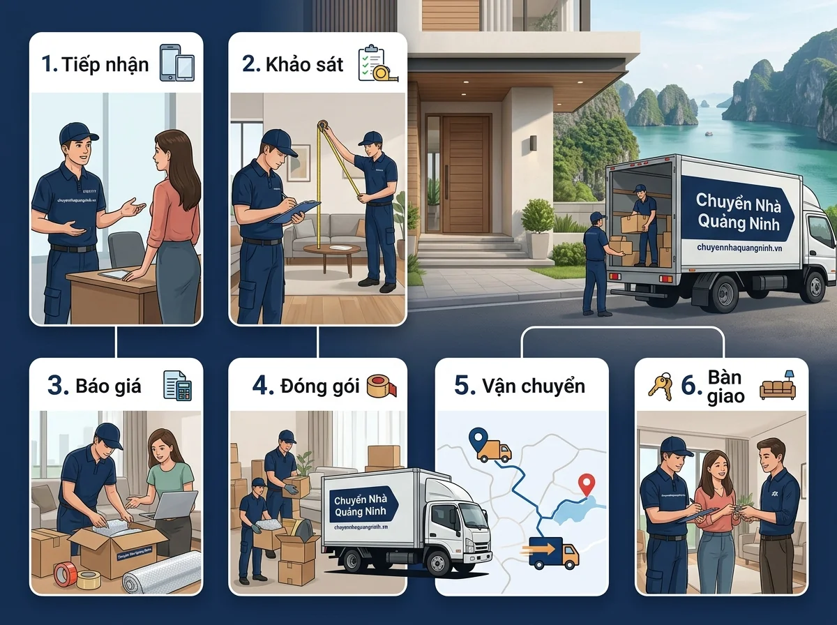 Quy trình làm việc chuyên nghiệp chuẩn 5 bước
