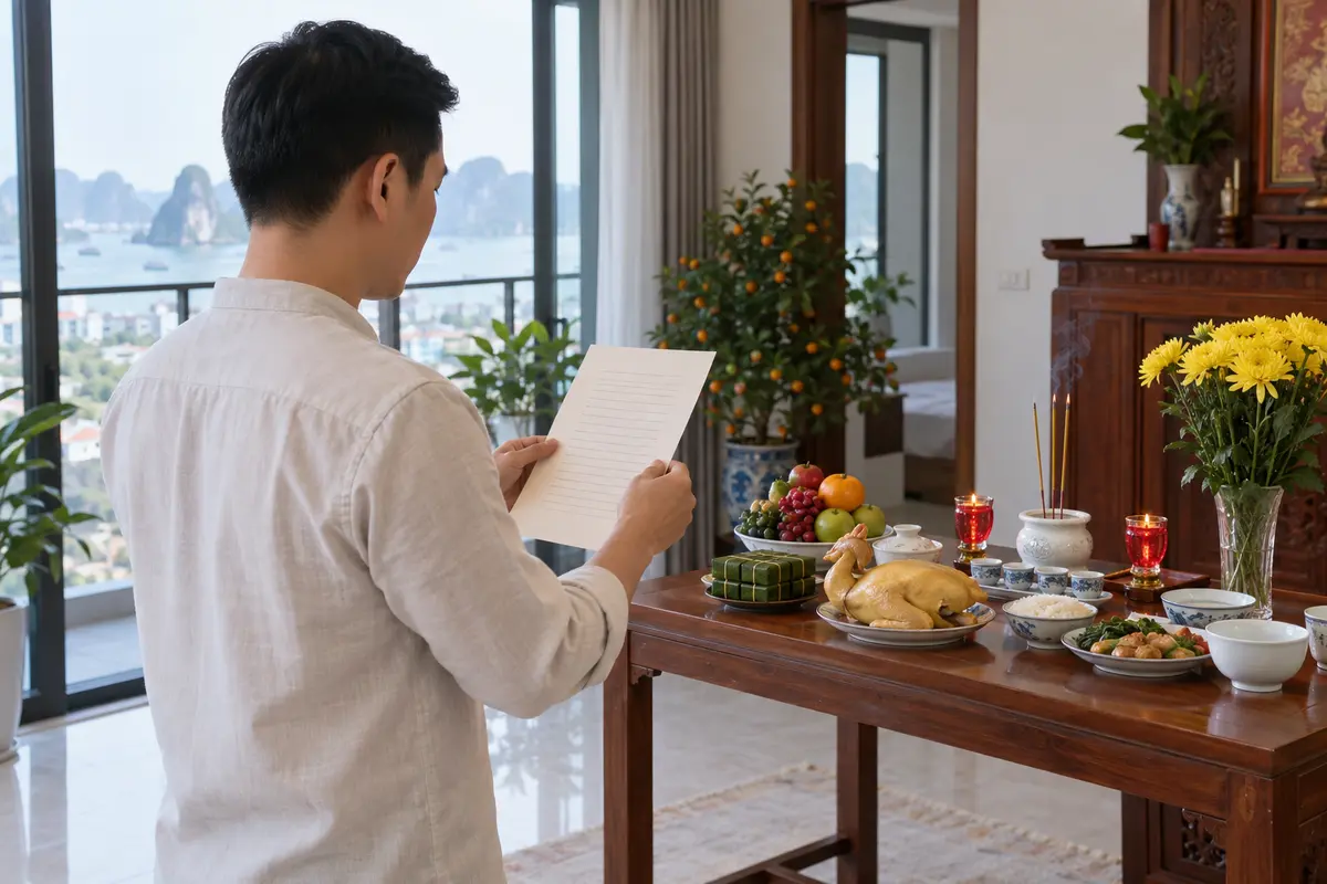 Bài cúng nhập trạch nhà mới chuẩn