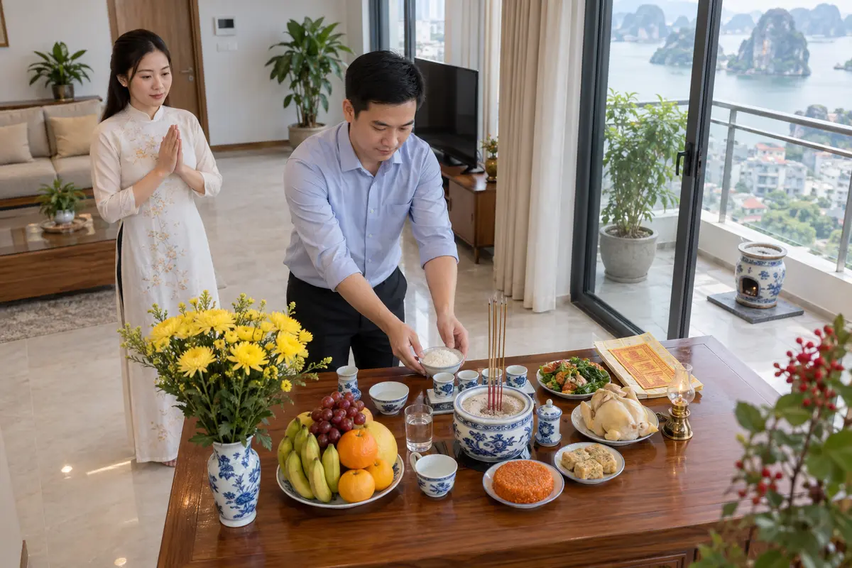 Các bước thực hiện lễ cúng nhập trạch