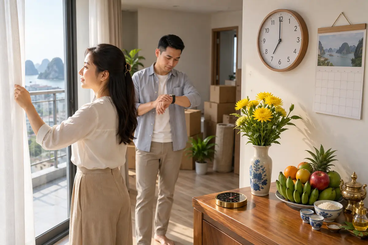 Thời điểm tốt nhất để cúng nhập trạch