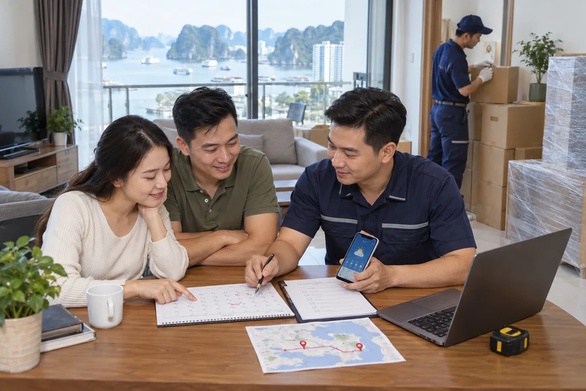 Quy trình xem ngày tốt chuyển nhà chi tiết Quy trình xem ngày tốt chuyển nhà chi tiết