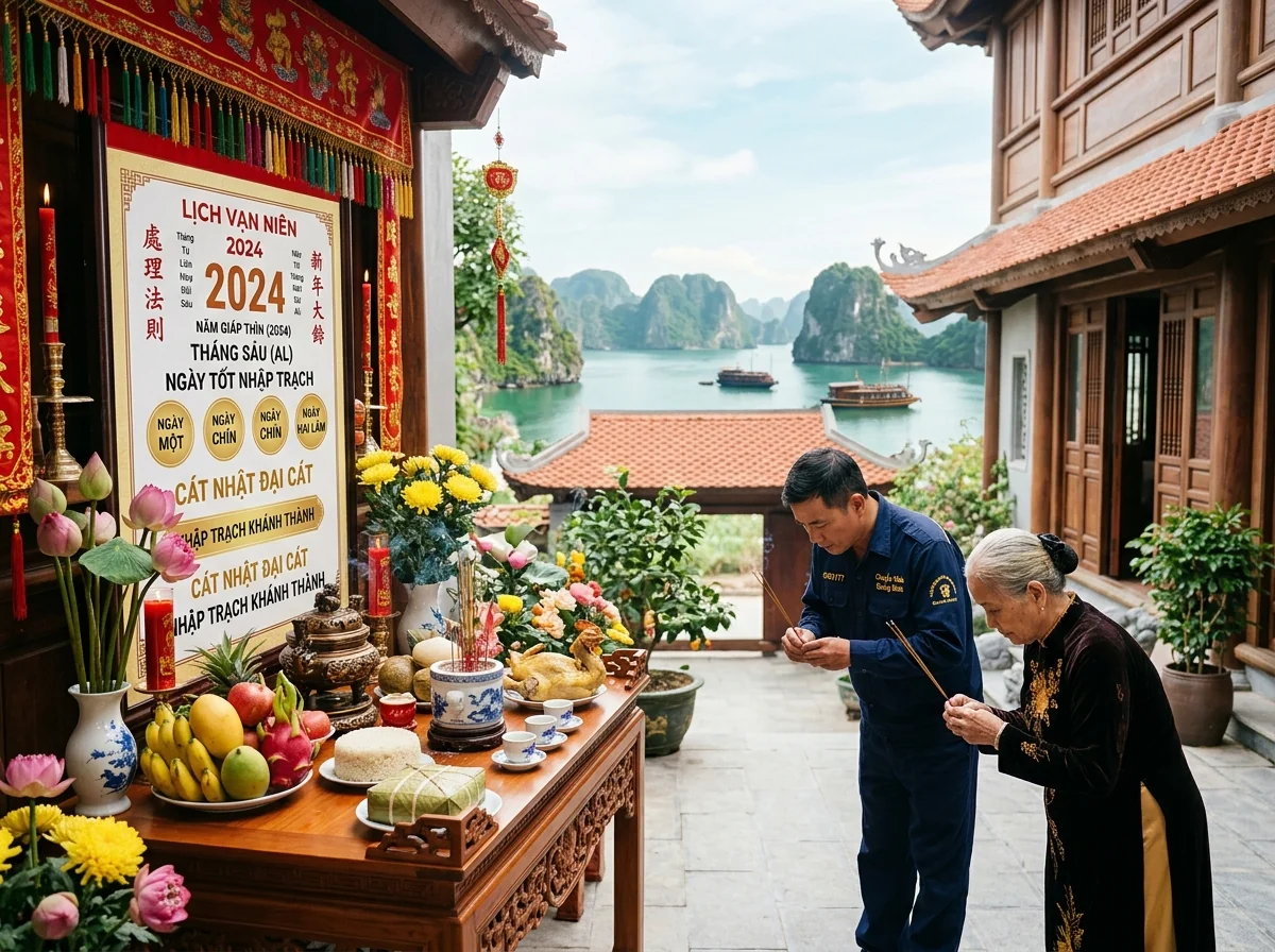 Xem ngày tốt chuyển nhà và cách chọn giờ nhập trạch