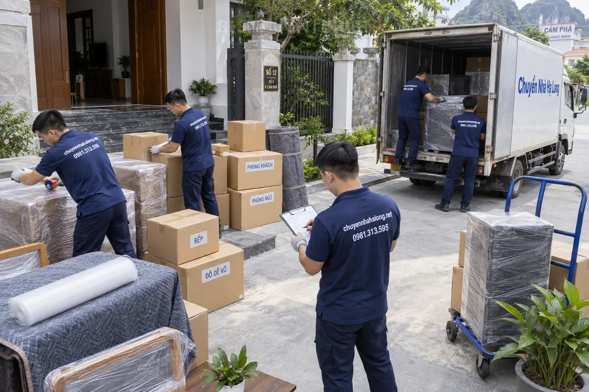 Quy trình chuyển dọn nhà trọn gói 5 bước chuyên nghiệp