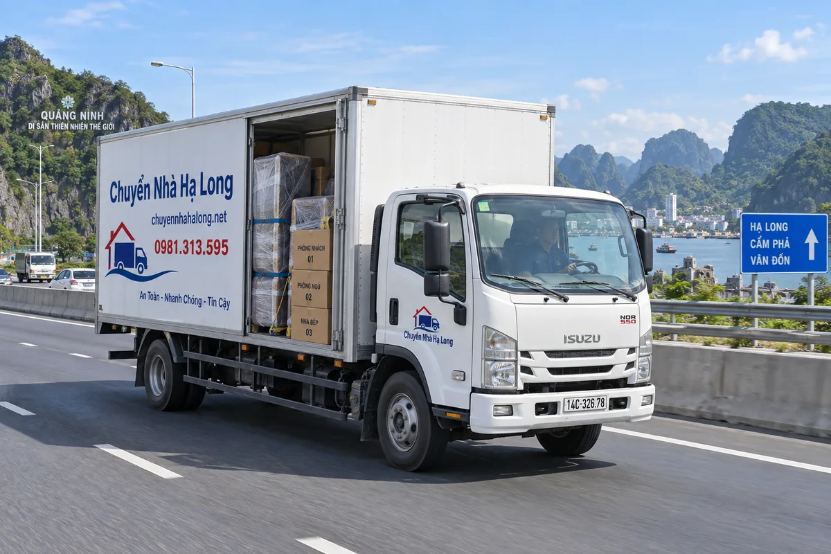 Các tuyến phổ biến và đặc thù chuyển nhà đường dài