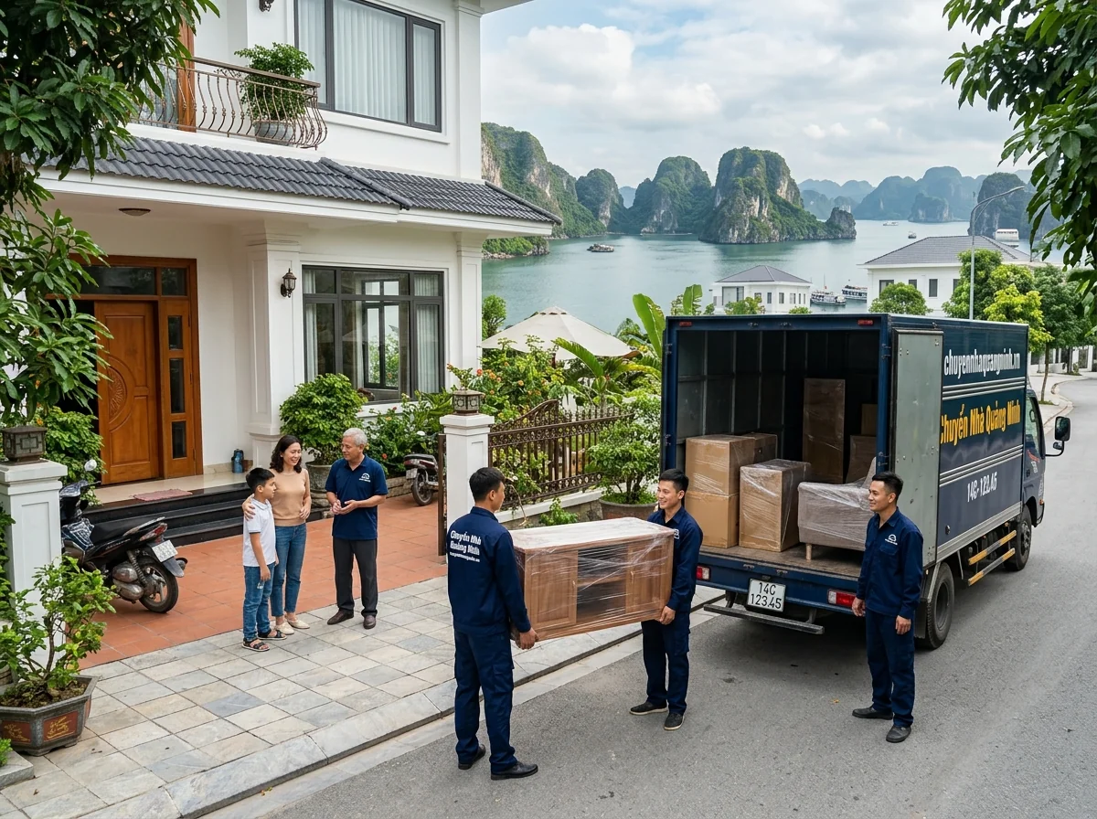 Chuyển nhà liên tỉnh Quảng Ninh đi Hà Nội, Hải Phòng và toàn quốc