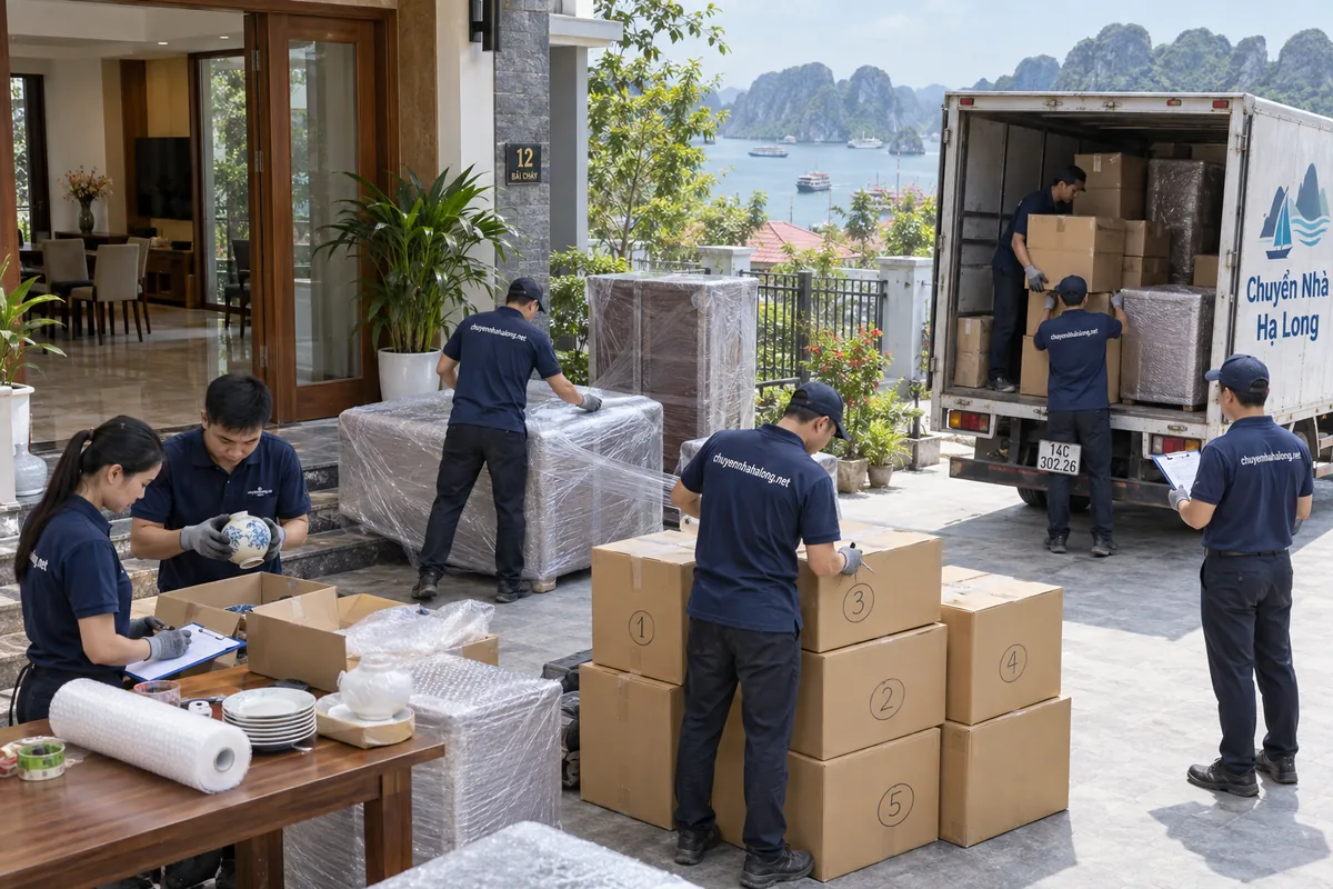 Quy trình chuyển nhà liên tỉnh 5 bước chặt chẽ