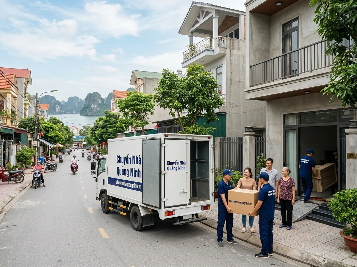 Dịch vụ chuyển nhà Quảng Yên trọn gói, nhận lịch nhanh