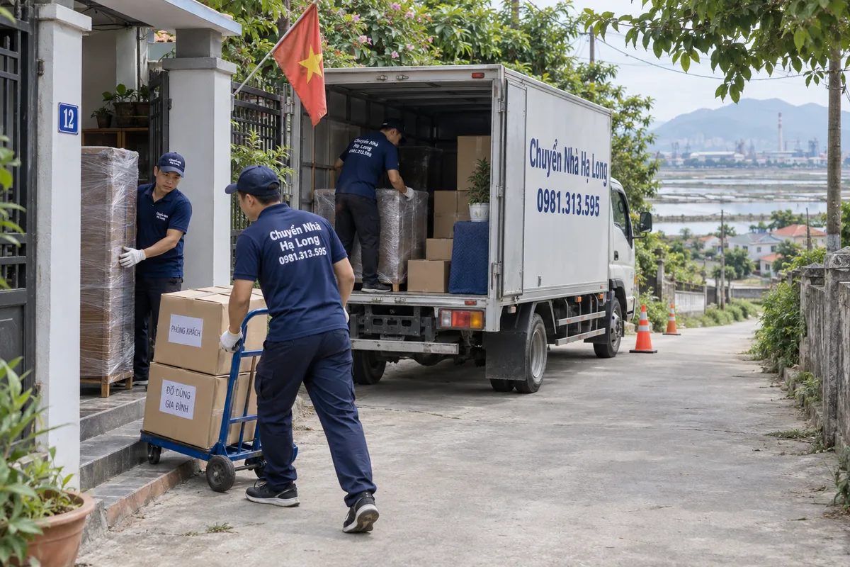Đặc thù chuyển nhà tại Quảng Yên