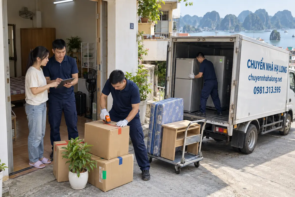Quy trình chuyển nhà trọ 4 bước nhanh gọn