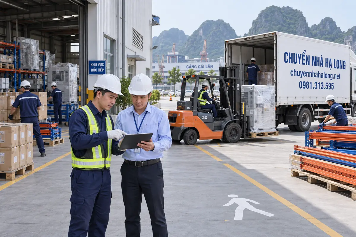 Chuyển nhà xưởng kho bãi Hạ Long cho doanh nghiệp