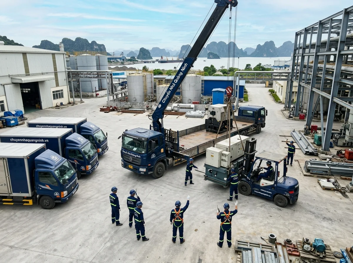 Chuyển nhà xưởng kho bãi Hạ Long cho doanh nghiệp