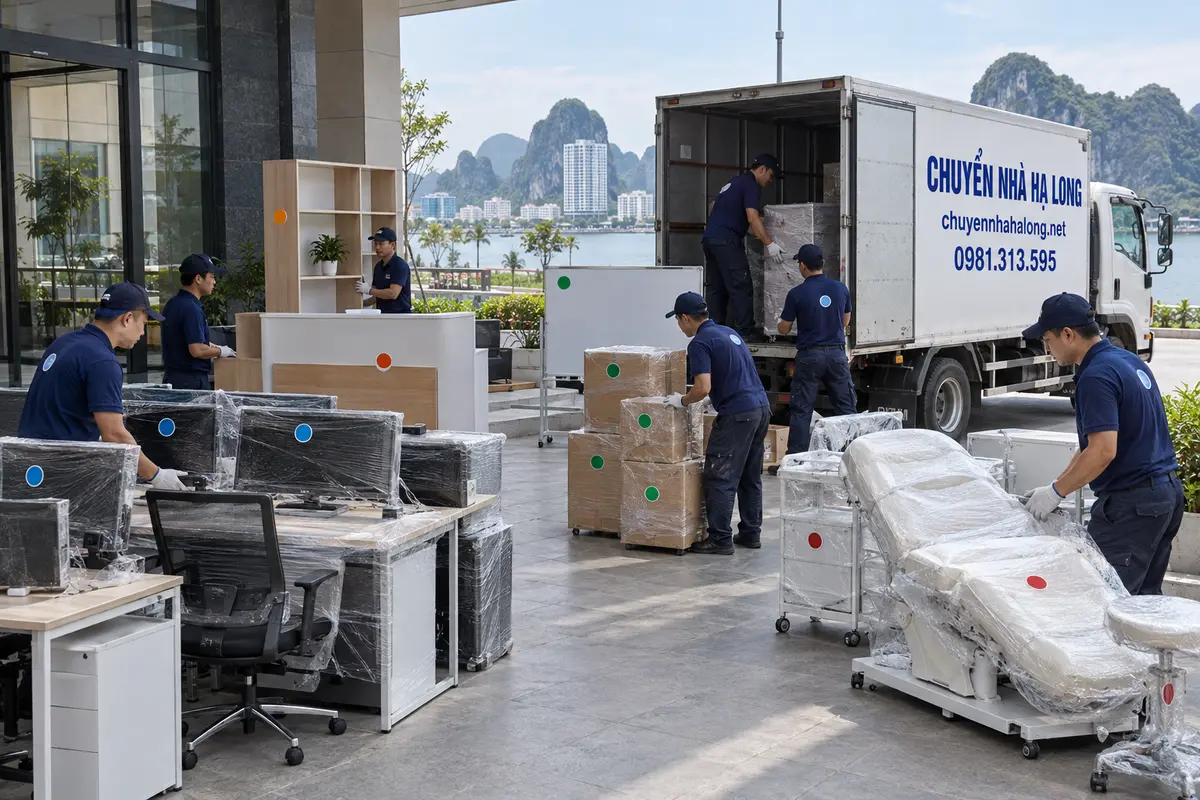 Các loại hình văn phòng thường chuyển tại Hạ Long