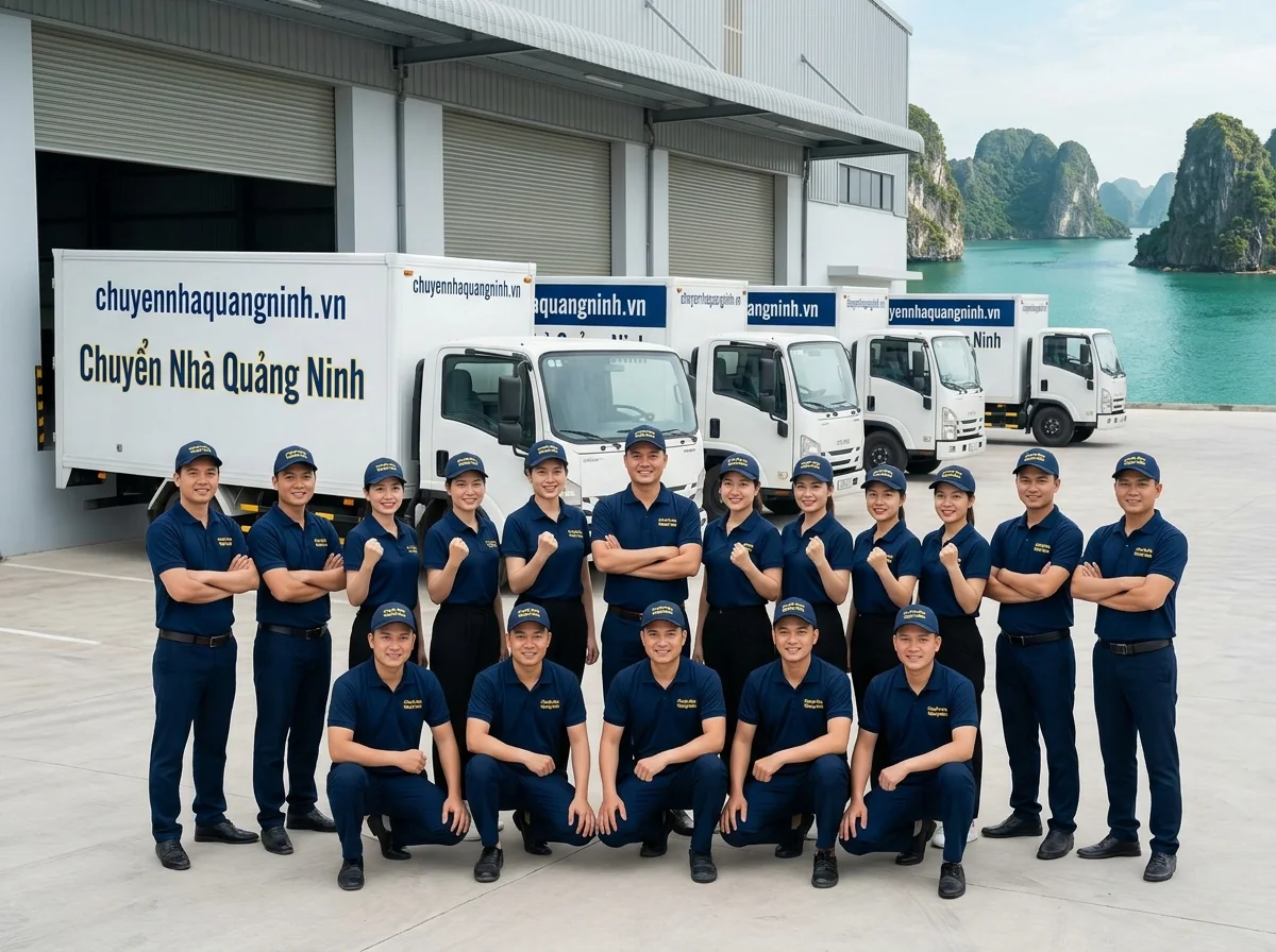 Đội ngũ nhân viên Chuyển Nhà Hạ Long chuyên nghiệp