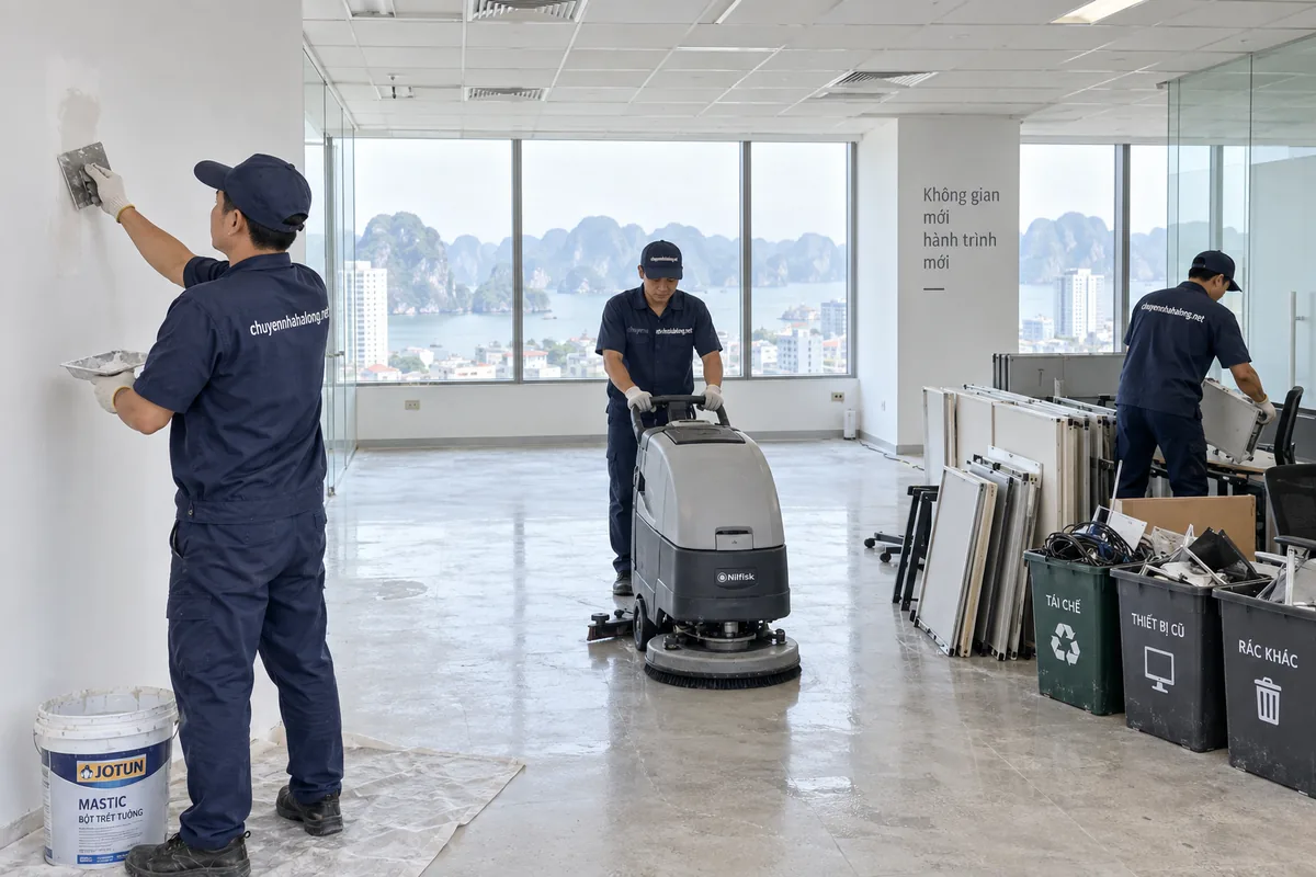 Dịch vụ hoàn trả mặt bằng bao gồm những gì?