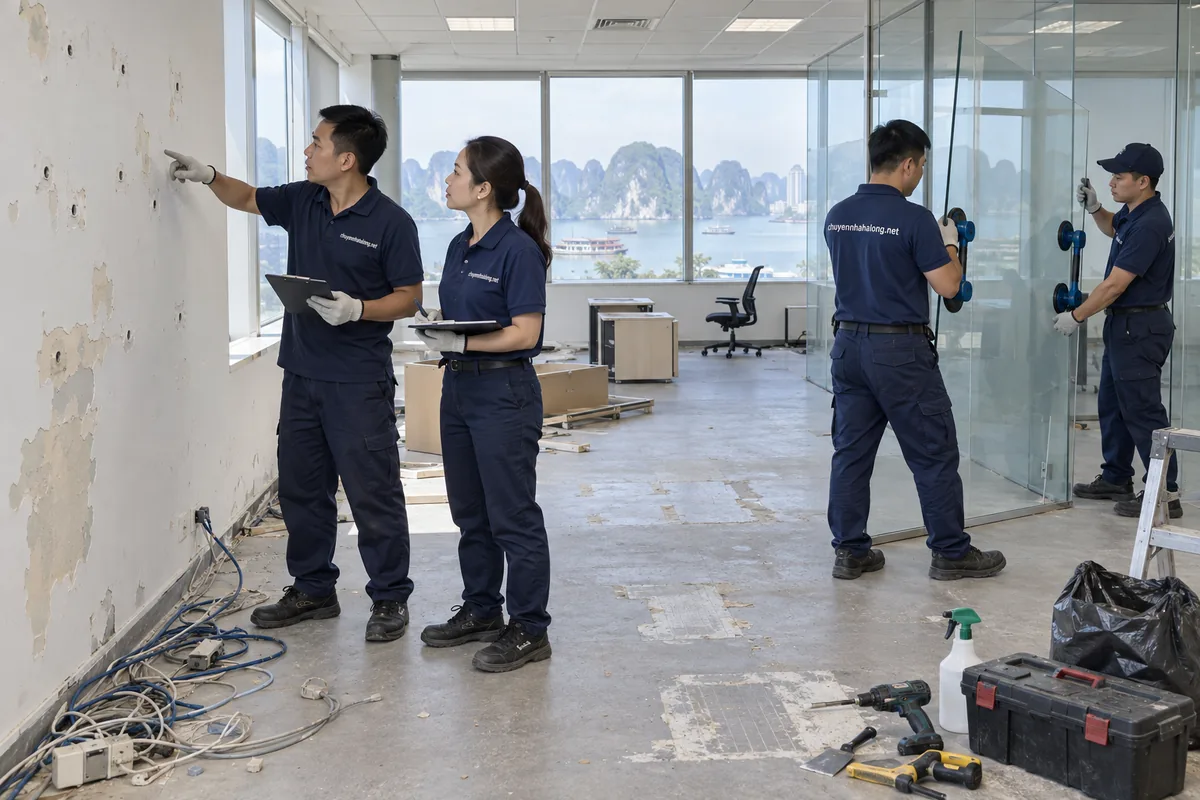 Khó khăn khi tự hoàn trả mặt bằng và các loại hình thường gặp