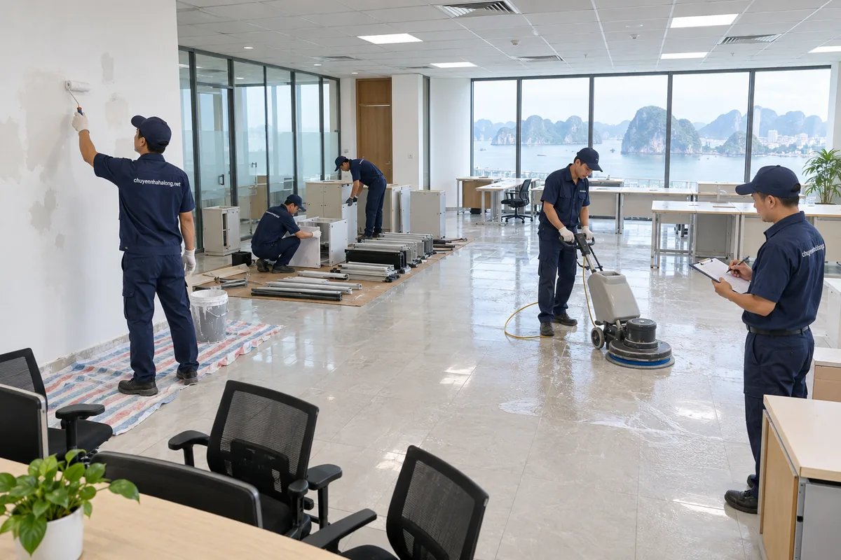 Quy trình hoàn trả mặt bằng 5 bước