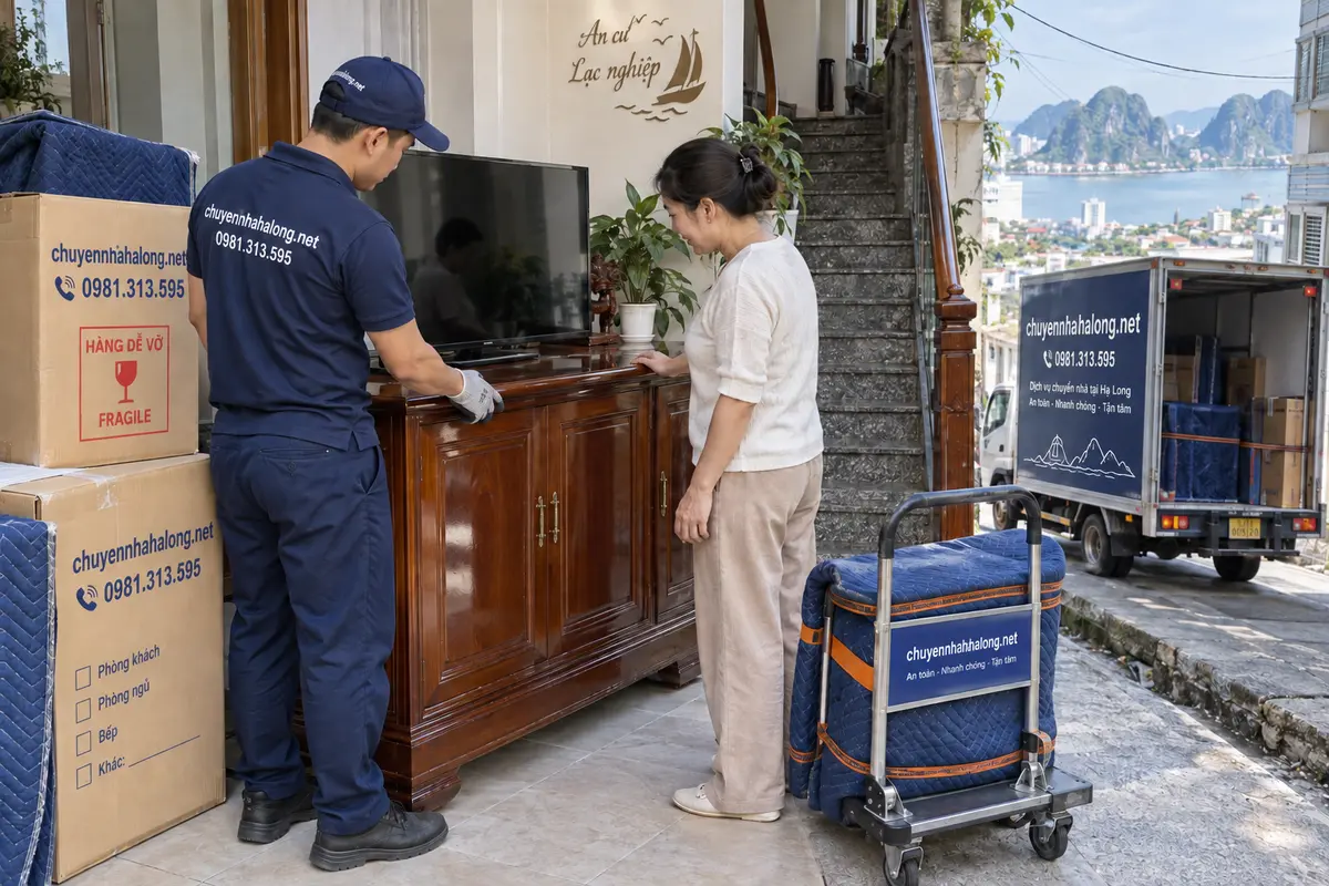 Khó khăn khi tự chuyển nhà tại Hạ Long — và cách chúng tôi xử lý