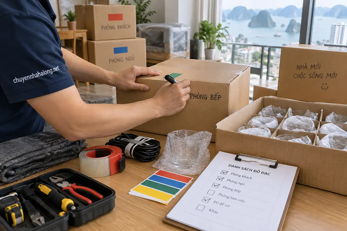 Kinh nghiệm chuyển nhà tại Hạ Long