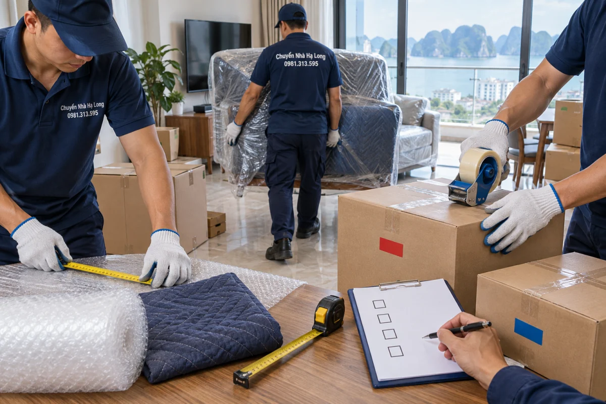 5 bước chuẩn trong quy trình chuyển nhà trọn gói tại Hạ Long 5 bước chuẩn trong quy trình chuyển nhà trọn gói tại Hạ Long