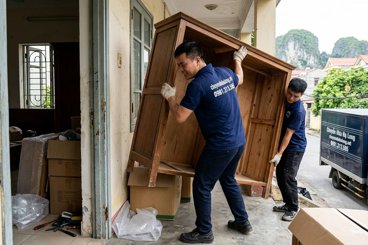 Những khó khăn khi tự tháo lắp giường tủ tại Hạ Long