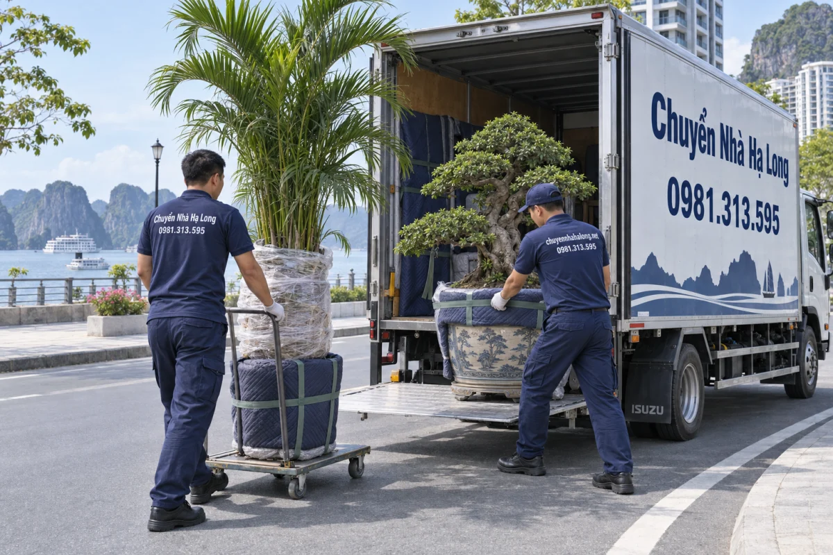 Khu vực phục vụ dịch vụ di dời cây cảnh