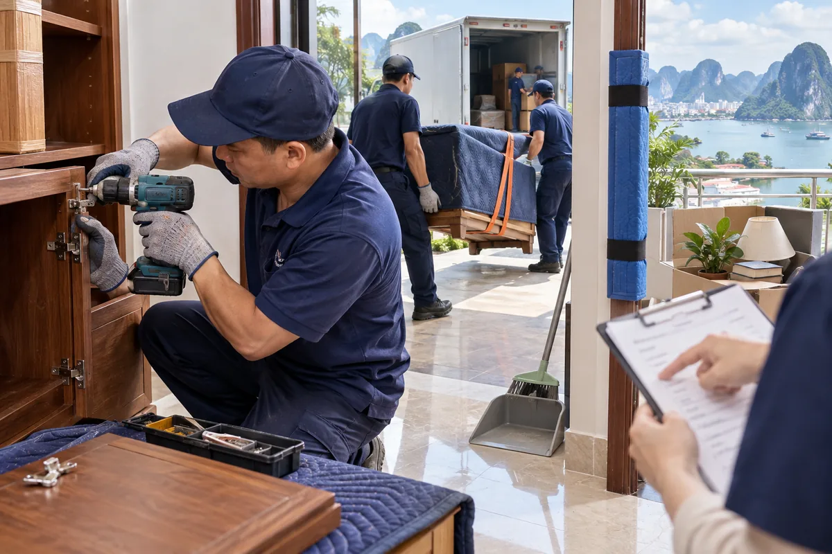 Vì sao khách chọn đội vứt đồ cũ của Chuyển Nhà Hạ Long?